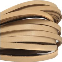 esnado Lederriemen, 10 mm x 2,5 mm - Natur esnado Lederriemen, 10 mm x 2,5 mm - Natur von Esnado