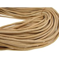 esnado Lederriemen Rund 5 mm - Natur von Esnado