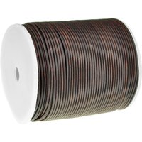 esnado Lederschnur 1 mm Antik Braun - Rindsleder esnado Lederschnur 1 mm Antik Braun - Rindsleder von Esnado