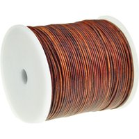 esnado Lederschnur 1 mm Antik Hellbraun - Rindsleder esnado Lederschnur 1 mm Antik Hellbraun - Rindsleder von Esnado