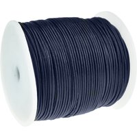 esnado Lederschnur 1 mm Navy - Rindsleder esnado Lederschnur 1 mm Navy - Rindsleder von Esnado