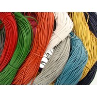 esnado Lederschnur 2mm in Blau – Echtes Rindsleder esnado Lederschnur 2mm in Blau – Echtes Rindsleder von Esnado