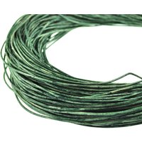 esnado Lederschnur 2mm in Mesh Basilikumgrün – Echtes Rindsleder esnado Lederschnur 2mm in Mesh Basilikumgrün – Echtes Rindsleder von Esnado