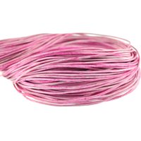 esnado Lederschnur 2mm in Mesh Rose Pink – Echtes Rindsleder esnado Lederschnur 2mm in Mesh Rose Pink – Echtes Rindsleder von Esnado
