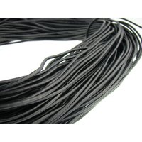 esnado Lederschnur 3 mm Schwarz - echtes Leder esnado Lederschnur 3 mm Schwarz - echtes Leder von Esnado