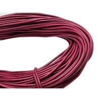 esnado Lederschnur Rund 4 mm - Fuchsia - echtes Leder esnado Lederschnur Rund 4 mm - Fuchsia - echtes Leder von Esnado