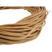 esnado Lederschnur Rund 4 mm - Natur - echtes Leder esnado Lederschnur Rund 4 mm - Natur - echtes Leder von Esnado