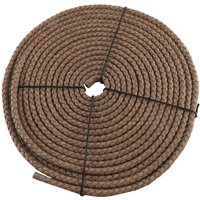 esnado Oval geflochtene Lederschnur Beige – 10 mm x 6 mm esnado Oval geflochtene Lederschnur Beige – 10 mm x 6 mm von Esnado