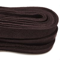 esnado Wildlederband flach, 15 mm x 2,5 mm - Braun von Esnado