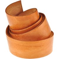 esnado flaches Lederband | Naturbraun | 1 Meter esnado flaches Lederband | Naturbraun | 1 Meter von Esnado