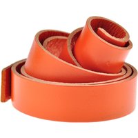 esnado flaches Lederband | Orange | 1 Meter esnado flaches Lederband | Orange | 1 Meter von Esnado