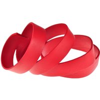 esnado flaches Lederband | Rot | 1 Meter esnado flaches Lederband | Rot | 1 Meter von Esnado