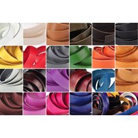 esnado flaches Lederband | viele Farben | Breite: wählbar | 1 Meter esnado flaches Lederband | viele Farben | Breite: wählbar | 1 Meter von Esnado
