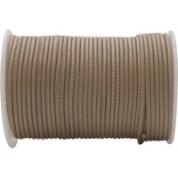 esnado gesäumte Lederschnur – 2,5 mm - Hell Taupe esnado gesäumte Lederschnur – 2,5 mm - Hell Taupe von Esnado