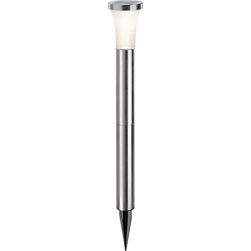 Esotec Solarleuchte Tower Light, 60 cm, 10 lm, Edelstahl, Lichtfarbe warmweiß 102603 Esotec Solarleuchte Tower Light, 60 cm, 10 lm, Edelstahl, Lichtfarbe warmweiß 102603 von Esotec