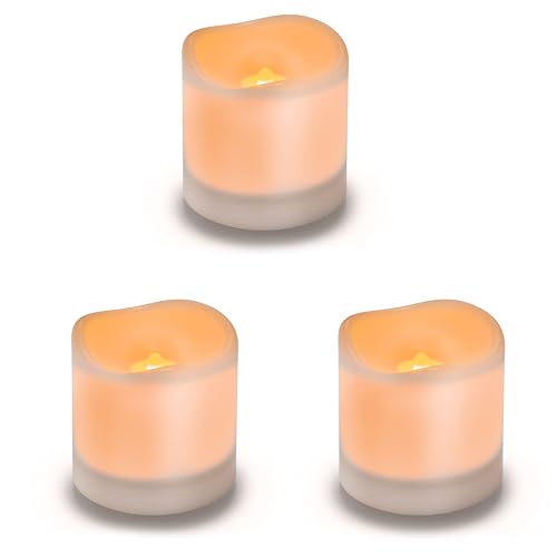 Esotec Solar Leuchtkerzen Romantica, 3er Set, Flackerlicht, LED Kerzenleuchte, Tischleuchte, Dekoleuchte außen, Stehleuchte, Akku, Solarleuchte, Grabkerze, draußen, 10x10cm, outdoor, 102054 Esotec Solar Leuchtkerzen Romantica, 3er Set, Flackerlicht, LED Kerzenleuchte, Tischleuchte, Dekoleuchte außen, Stehleuchte, Akku, Solarleuchte, Grabkerze, draußen, 10x10cm, outdoor, 102054 von Esotec