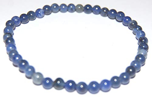 Edelstein-Armband Sodalith, Kugeln, Ø 4 mm von Esoterik-Versand