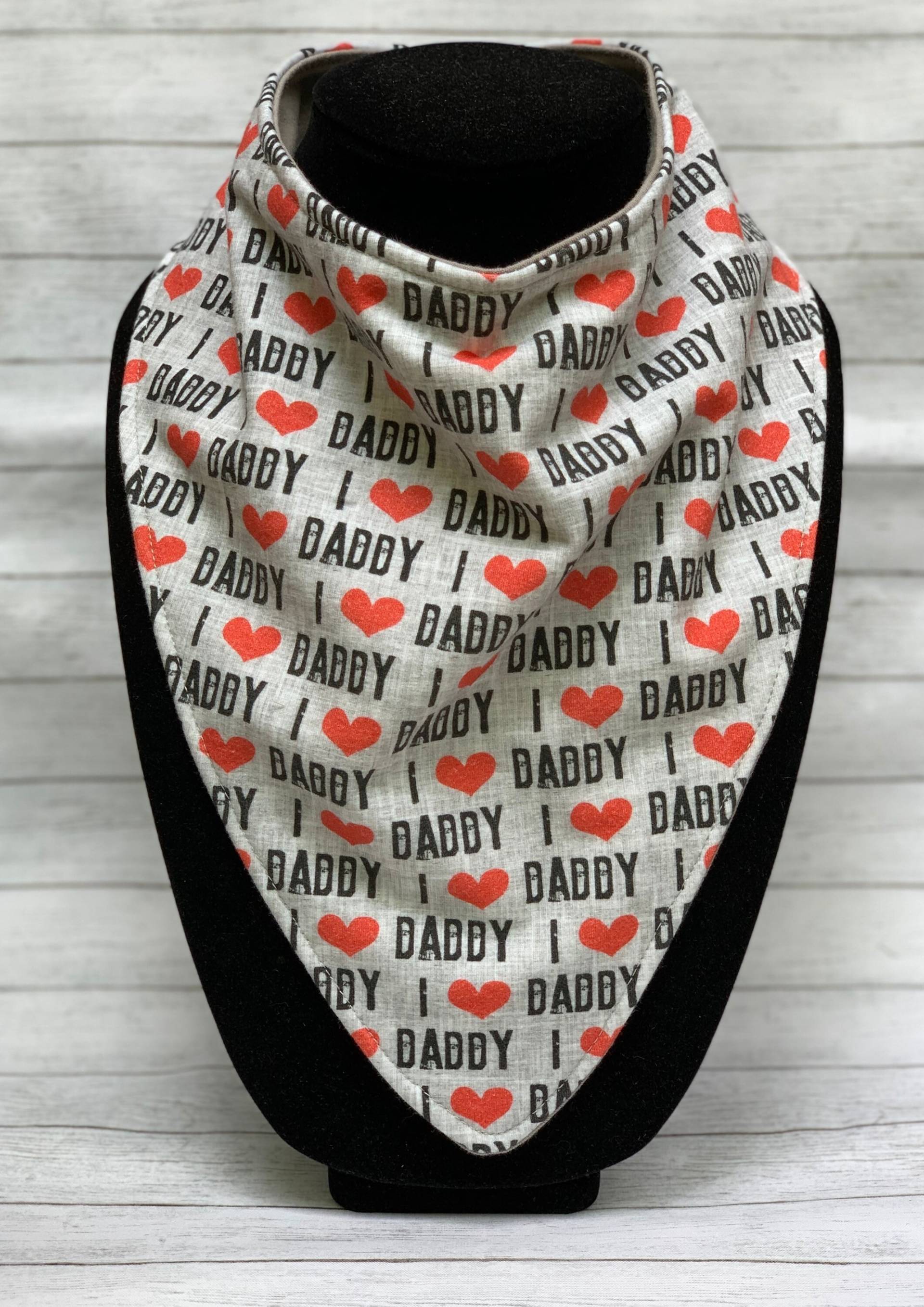 Großes Kind Wasserdicht Bandana Bib Besondere Bedürfnisse Sabbern Dignity Schals Geburtstag Geschenk Für Ihn Liebe, Ich Liebe Papa Den Vatertag von EspeciallyUniqueInc