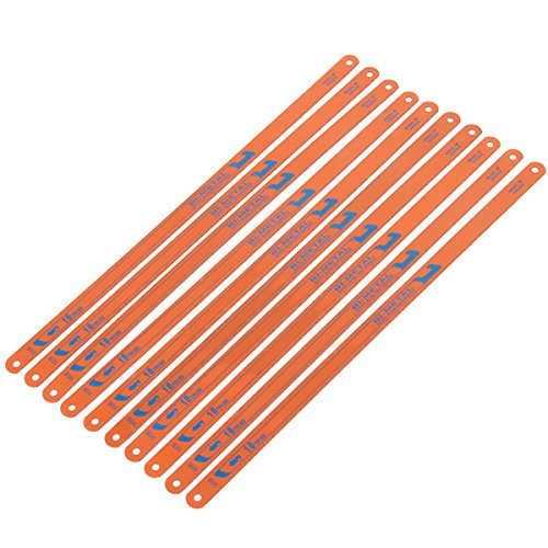 EsportsMJJ 10Pcs 18 Tpi Metall Bügelsäge Klingen 12X300mm Stahlschnitt Sägeblätter von EsportsMJJ