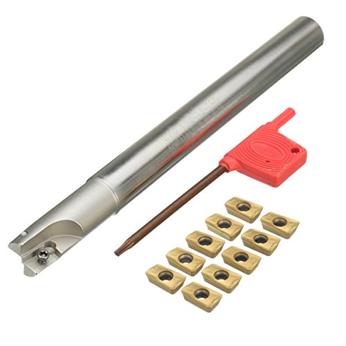 EsportsMJJ 300R C14-14-150 Drehmaschine Drehen Werkzeughalter mit 10pcs APMT1135PDER Hartmetall-Einsätze EsportsMJJ 300R C14-14-150 Drehmaschine Drehen Werkzeughalter mit 10pcs APMT1135PDER Hartmetall-Einsätze von EsportsMJJ