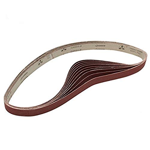 EsportsMJJ 3Pcs 106Cm X 25Mm Aluminium-Schleifbänder 400 Grit Selbstschärfende Oxid Schleifstreifen EsportsMJJ 3Pcs 106Cm X 25Mm Aluminium-Schleifbänder 400 Grit Selbstschärfende Oxid Schleifstreifen von EsportsMJJ