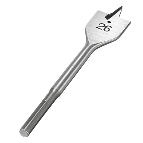 EsportsMJJ 6-40Mm Flach Spaten Holzbohrer Bit Hex Schaftholz Bearbeitung Spaten Bohrer Bit Lochschneider-26Mm EsportsMJJ 6-40Mm Flach Spaten Holzbohrer Bit Hex Schaftholz Bearbeitung Spaten Bohrer Bit Lochschneider-26Mm von EsportsMJJ