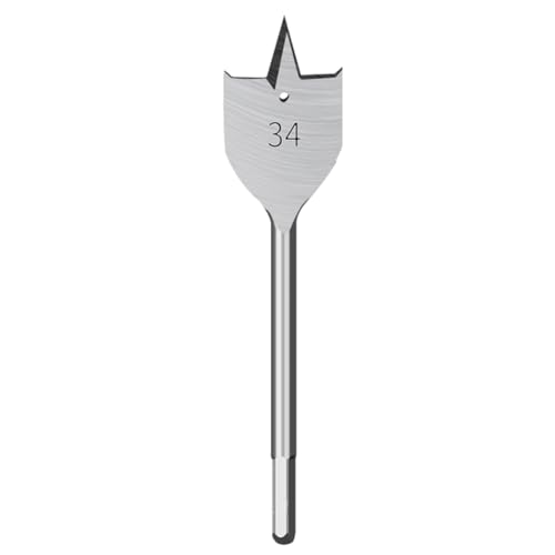 EsportsMJJ 6-40Mm Flach Spaten Holzbohrer Bit Hex Schaftholz Bearbeitung Spaten Bohrer Bit Lochschneider-34Mm EsportsMJJ 6-40Mm Flach Spaten Holzbohrer Bit Hex Schaftholz Bearbeitung Spaten Bohrer Bit Lochschneider-34Mm von EsportsMJJ