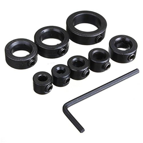 EsportsMJJ 8 Stück 3–16 mm Bohrerspitzen, Tiefenanschlagmanschetten, Ring-Set, Holzbohrer EsportsMJJ 8 Stück 3–16 mm Bohrerspitzen, Tiefenanschlagmanschetten, Ring-Set, Holzbohrer von EsportsMJJ