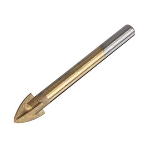 EsportsMJJ Titankarbid Glasbohrer Bit Kreuz Speerspitze Bohrspitze Für Wand Keramikfliesen-12Mm von EsportsMJJ