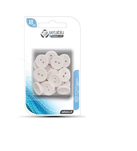 Esseci Italia Weiße Knöpfe 15 mm 2 Löcher Esseci Italia Weiße Knöpfe 15 mm 2 Löcher von Esseci Italia