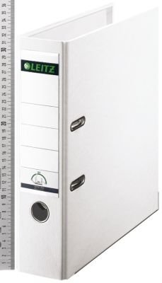 Esselte Leitz GmbH & Co. KG Premium Ordner A4 LEI 1010-50-01 weiß * 80mm vollfarbig Plastic von Esselte Leitz GmbH & Co. KG