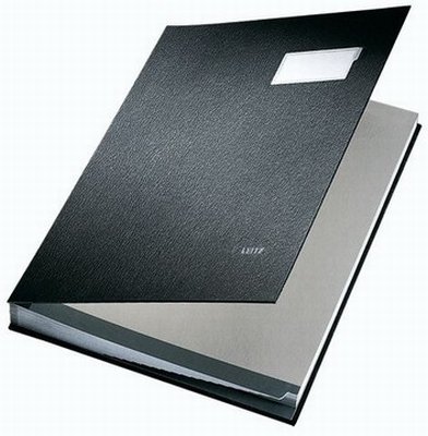 Esselte Leitz GmbH & Co. KG Premium Unterschriftsmappe schwarz * LEI 5700-00-95 Plastik 20fächer von Esselte Leitz GmbH & Co. KG