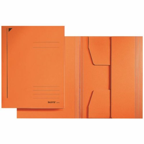 Esselte Leitz GmbH & Co. KG Premium Jurismappe A4 LEI 3924-00-45 * 3 Klappen 320g Karton orange von Esselte Leitz GmbH & Co. KG