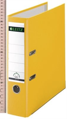 Ordner A4 LEI 1010-50-15 gelb * 80mm vollfarbig Plastic von Esselte Leitz GmbH & Co. KG