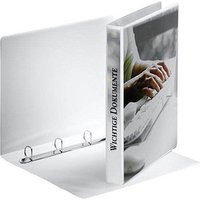 10 Esselte Präsentationsringbücher 4-Ringe weiß 3,8 cm DIN A4 von Esselte