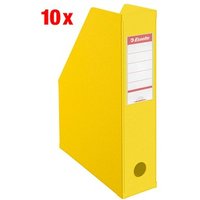 10 Esselte Stehsammler 56001 gelb Kunststoff, DIN A4 10 Esselte Stehsammler 56001 gelb Kunststoff, DIN A4 von Esselte