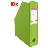 10 Esselte Stehsammler 56006 grün Kunststoff, DIN A4 10 Esselte Stehsammler 56006 grün Kunststoff, DIN A4 von Esselte