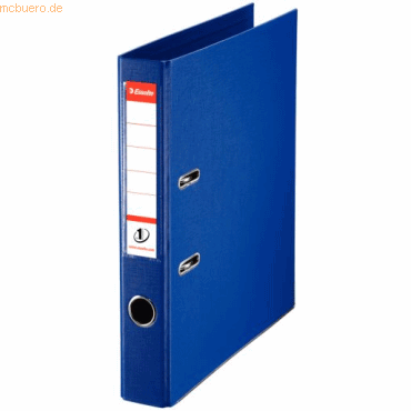 10 x Esselte Ordner No. 1 A4 50mm PP-kaschiert blau 10 x Esselte Ordner No. 1 A4 50mm PP-kaschiert blau von Esselte