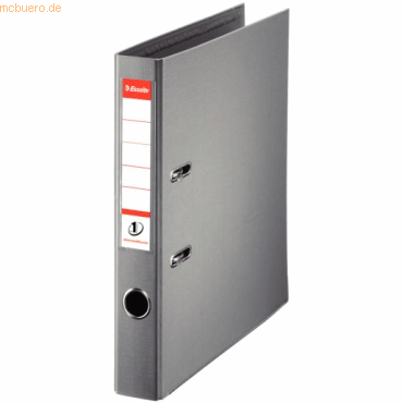 10 x Esselte Ordner No. 1 A4 50mm PP-kaschiert grau 10 x Esselte Ordner No. 1 A4 50mm PP-kaschiert grau von Esselte