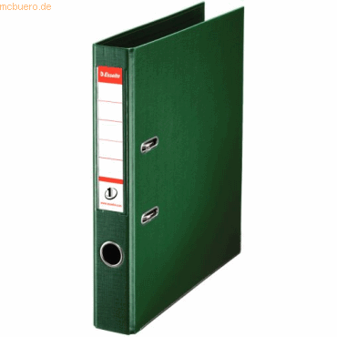 10 x Esselte Ordner No. 1 A4 50mm PP-kaschiert grün 10 x Esselte Ordner No. 1 A4 50mm PP-kaschiert grün von Esselte