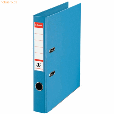 10 x Esselte Ordner No. 1 A4 50mm PP-kaschiert hellblau 10 x Esselte Ordner No. 1 A4 50mm PP-kaschiert hellblau von Esselte