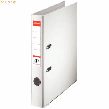 10 x Esselte Ordner No. 1 A4 50mm PP-kaschiert weiß 10 x Esselte Ordner No. 1 A4 50mm PP-kaschiert weiß von Esselte
