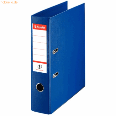 10 x Esselte Ordner No. 1 A4 75mm PP-kaschiert blau 10 x Esselte Ordner No. 1 A4 75mm PP-kaschiert blau von Esselte