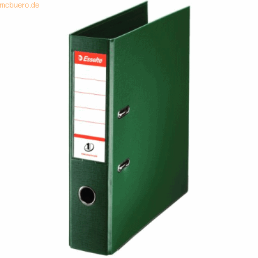 10 x Esselte Ordner No. 1 A4 75mm PP-kaschiert grün 10 x Esselte Ordner No. 1 A4 75mm PP-kaschiert grün von Esselte