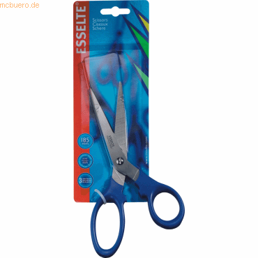 10 x Esselte Papierschere 18,5cm spitz blau 10 x Esselte Papierschere 18,5cm spitz blau von Esselte