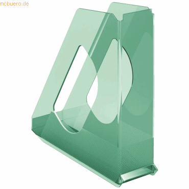 10 x Esselte Stehsammler Colour'Ice A4 PS transparent grün 10 x Esselte Stehsammler Colour'Ice A4 PS transparent grün von Esselte