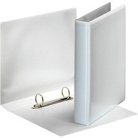 12 Esselte Präsentationsringbücher 2-Ringe weiß 4,6 cm DIN A5 hoch von Esselte