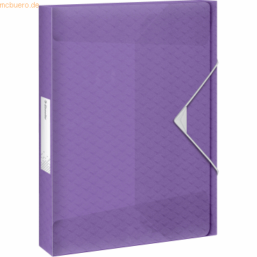 2 x Esselte Ablagebox Colour'Breeze A4 PP 25mm lavendel 2 x Esselte Ablagebox Colour'Breeze A4 PP 25mm lavendel von Esselte