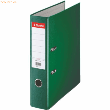 20 x Esselte Ordner Plastik Eco mit Schlitzen A4 75mm grün 20 x Esselte Ordner Plastik Eco mit Schlitzen A4 75mm grün von Esselte