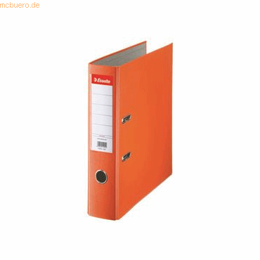 20 x Esselte Ordner Plastik Eco mit Schlitzen A4 75mm orange 20 x Esselte Ordner Plastik Eco mit Schlitzen A4 75mm orange von Esselte